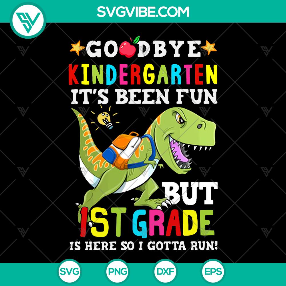 mockup-445342491.jpg Back to School SVG design for kids transitioning from Kindergarten to 1st Grade, unisex style. Great for t-shirts and school supplies.