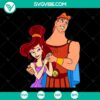 Disney Kid Megara Hercules SVG - Instant Download. Cute vector design of Megara from Hercules for digital crafts, shirts, and more.