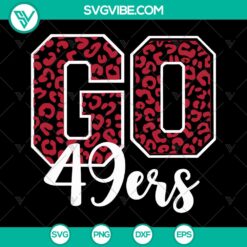 "49ers Football SVG Bundle - Mama Cheerleader Iron On for Cricut &amp; Cameo - Instant Download"