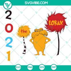 The Lorax 2021 SVG Dr Seuss Shirt Thing 1 Thing 2 Cat In The Hat SVG - Instant Download