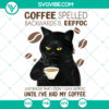 Coffee Cat Cafe Cup Svg Clipart for Cricut & Silhouette - Instant Download, featuring a cute cat design on a coffee cup. Great for crafting!