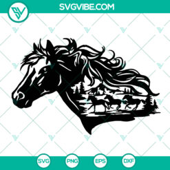 Horse Head SVG Clip Art - Horse SVG Cut Files for Cricut