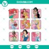 Disney Princess Valentine’s Day SVG files for cutting machines. EPS, PNG, DXF formats included for crafting projects.