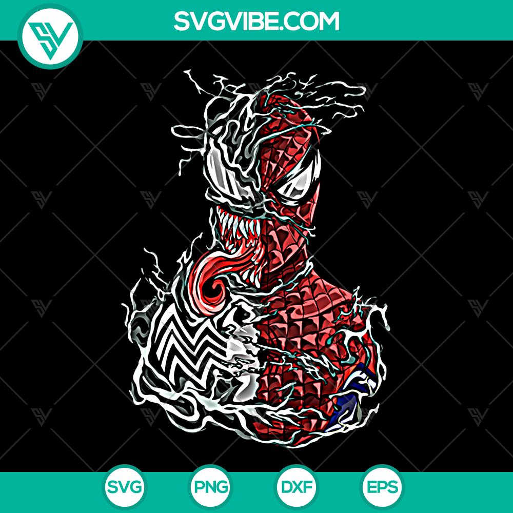 mockup-488764868.jpg Spider Man and Venom SVG Bundle featuring detailed comic characters. Instant Download for DIY crafts, shirt designs, and more.