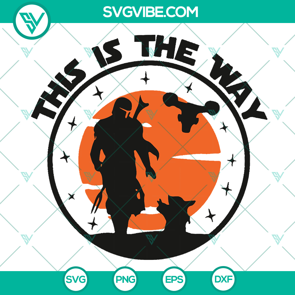 mockup-493338158.jpg Mandalorian Baby Yoda SVG, Star Wars digital download, trending design.