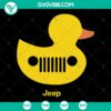 Duck Duck Jeep grille design SVG cut files for Cricut, clipart perfect for instant download. Ideal for crafting projects and customization.