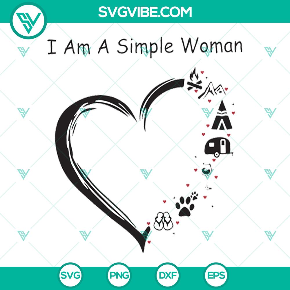 mockup-503293449.jpg Simple Woman SVG featuring love for dog, wine, and boat design. Instant download for crafting projects.