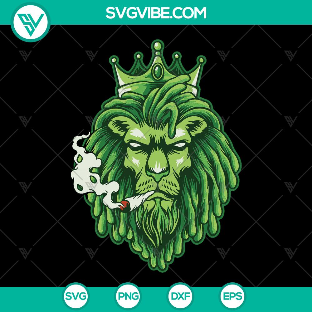 mockup-503990018.jpg Lion Smoking Weed SVG design, perfect for hippie pot smokers. Instant download with cannabis and marijuana theme.