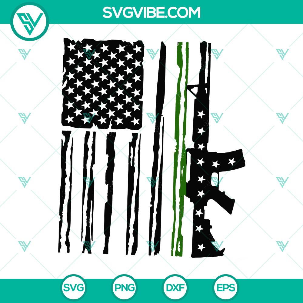 mockup-515478647.jpg USA flag with AK 47 guns design in SVG format. Patriotic America Guns Flag SVG for instant download.