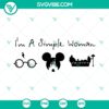 Disney Harry Potter Friends SVG PNG instant download cut files for a woman, featuring a simple and charming design. Perfect for crafting projects.