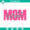 Karate Mom SVG Cutting File for commercial use, perfect gift for sports tournament. Instant download for crafters.