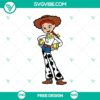 Free Toy Story Jessie cowgirl character design SVG cut file for crafts and projects._NC