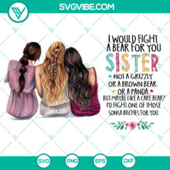 Veteran SVG &amp; Care Bear Sisters PNG Sublimation Print - Custom Hairstyle