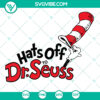 Dr. Seuss themed SVG with funny cat clipart and sayings, ideal for instant download.