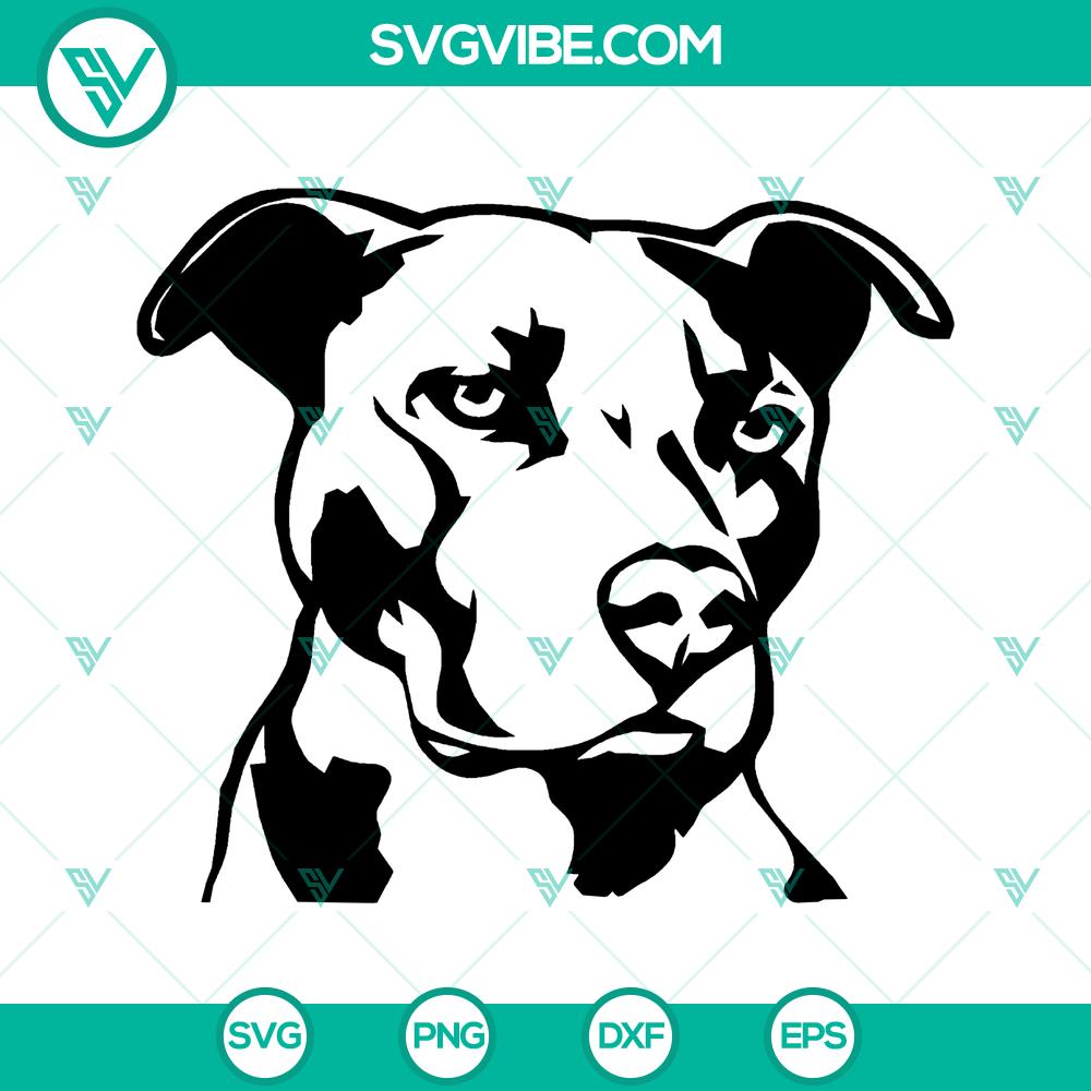 mockup-601839926.jpg Pitbull dog silhouette SVG cut file with PNG digital design for crafting projects.