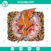 Cheetah print background with lightning bolt and grunge elements in PNG format - Halloween themed design for digital use.