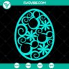 Swirling mouse Easter egg SVG PNG for Cricut, ideal for Easter crafts. Download now.