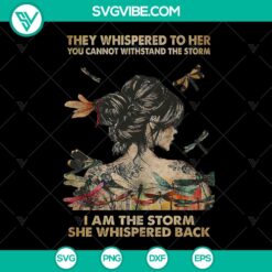 Whispered Storm SVG | Cut Files for Cricut | Instant Download
