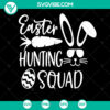 Easter Hunting Squad SVG for Cricut - Hunting & Egg Season Cut Files - Instant Download - Fun and festive design for DIY projects.