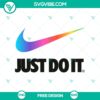 Nike logo SVG cut file in classic design; free download.