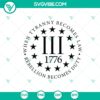 Tyranny Becomes Law Rebellion Duty SVG design, perfect for digital download. Bold, political statement.