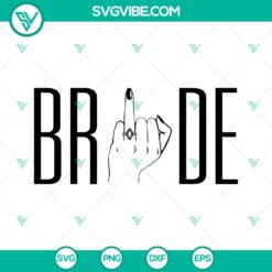Bride Finger and Ring SVG Collection - Wedding, Valentine's Day, Love - Instant Download