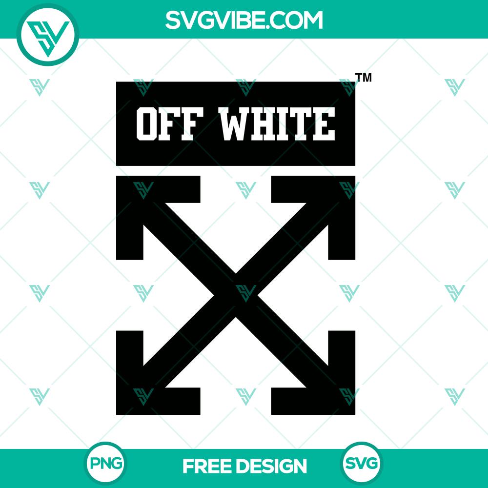 Off White Logo SVG Cut File – Free Streetwear Brand Design Off White logo SVG cut file featuring free streetwear brand design, ideal for printing and crafting.