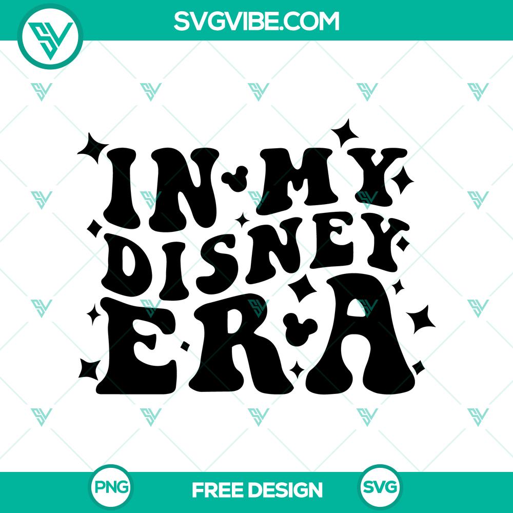 In My Disney Era SVG Cut File – Free Trendy Disney Design Trendy Disney SVG cut file with free design, perfect for Disney lovers.