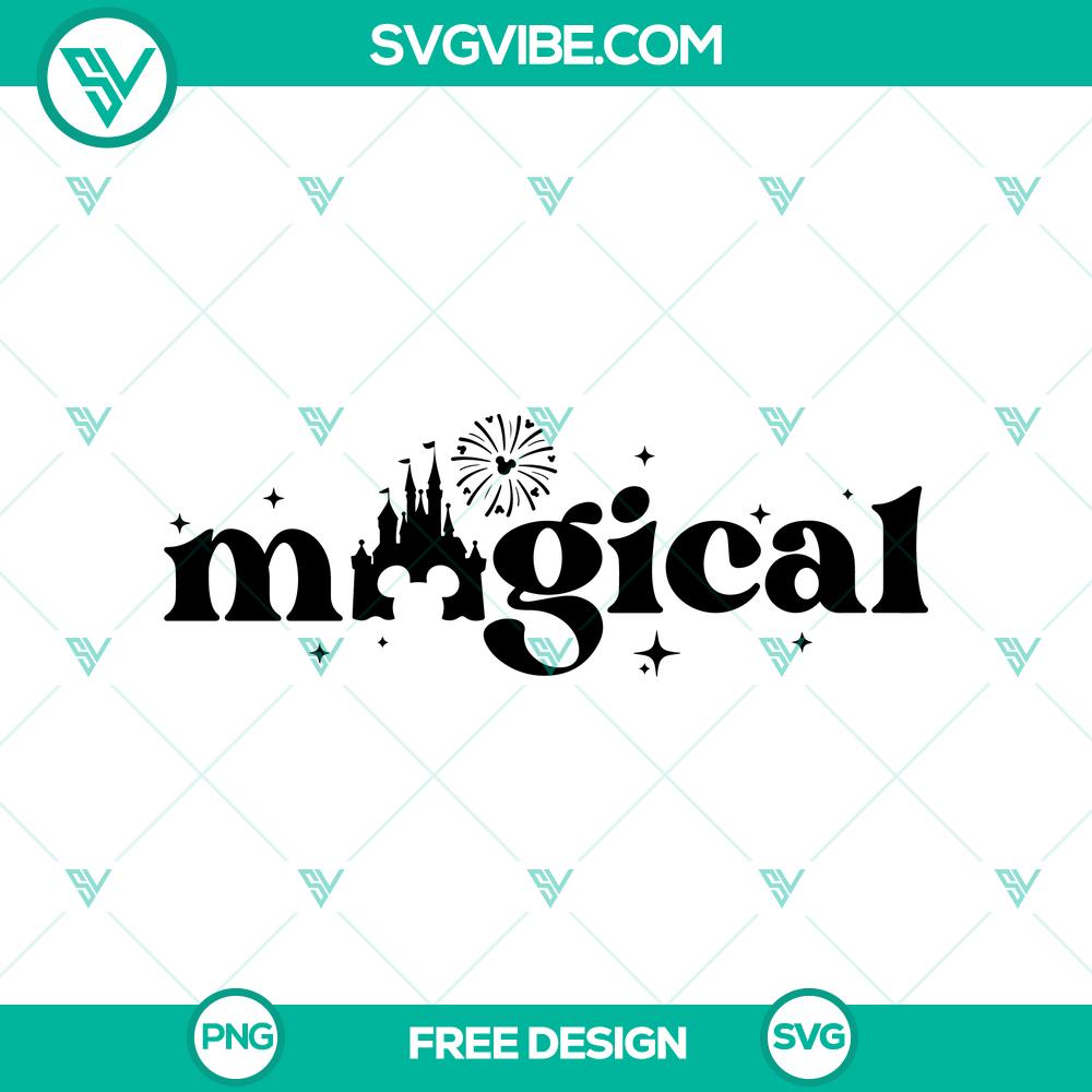 Mickey Mouse Disney Magical SVG Cut File – Free Enchanting Design Free Mickey Mouse Disney Magical SVG Cut File, enchanting design for crafting projects.