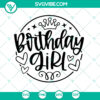 Birthday Crew SVG for niece, perfect for cute birthday cousin crew shirt iron-on. Ideal for a birthday party team. Instant download PNG design.