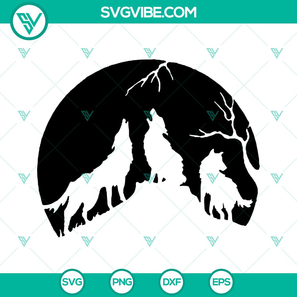 mockup-681360907.jpg Wolf Pack SVG Cut File for Cricut & Silhouette, featuring a group of wolves in a sleek design. Ideal for crafting projects.