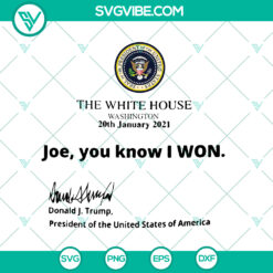Joe Biden Inauguration Day 2021 SVG PNG EPS DXF Files for Cricut
