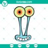 SVG cut file bundle featuring Garry from SpongeBob SquarePants and Gary the Snail. Instant digital download for crafts.