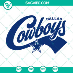Dallas Cowboys NFL Svg - Football Team Logo SVG - Instant Download