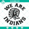 Indian school spirit SVG sports cut files with instant download, perfect for showing team pride.