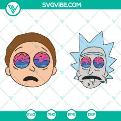Drugged Rick and Morty SVG | Insane Drugs Design &ndash; Instant Download