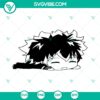 Izuku Midoriya anime manga design SVG for Cricut & Silhouette, digital layered image for crafting.