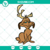 Grinch Max Christmas SVG Bundle with Candy Cane, Dog, Snow, Winter Design - Instant Download for holiday crafting.