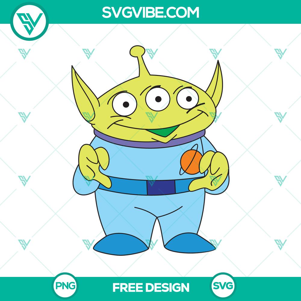 Toy Story Alien SVG Cut File – Free Cute Little Green Alien Design Free Toy Story Alien SVG Cut File - Adorable little green alien design, perfect for crafts and projects.