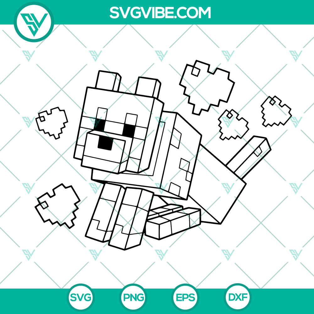 mockup-764216137.jpg Minecraft themed SVG cut file suitable for Cricut & Silhouette machines, instant download option.