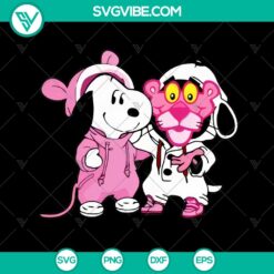Snoopy and Pink Panther PNG Shirt Bundle &ndash; Instant Download