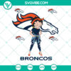Denver Broncos Betty Boop NFL girl logo sport SVG perfect for Broncos fans, instant download.
