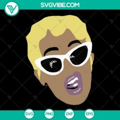 Cardi B SVG Instant Download - High-Quality Cardi B Vector Design