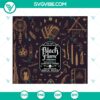 Black Flame Company Sanderson Witches Halloween Skinny Tumbler Sublimation Design - Instant Download with spooky witchy theme perfect for Halloween.