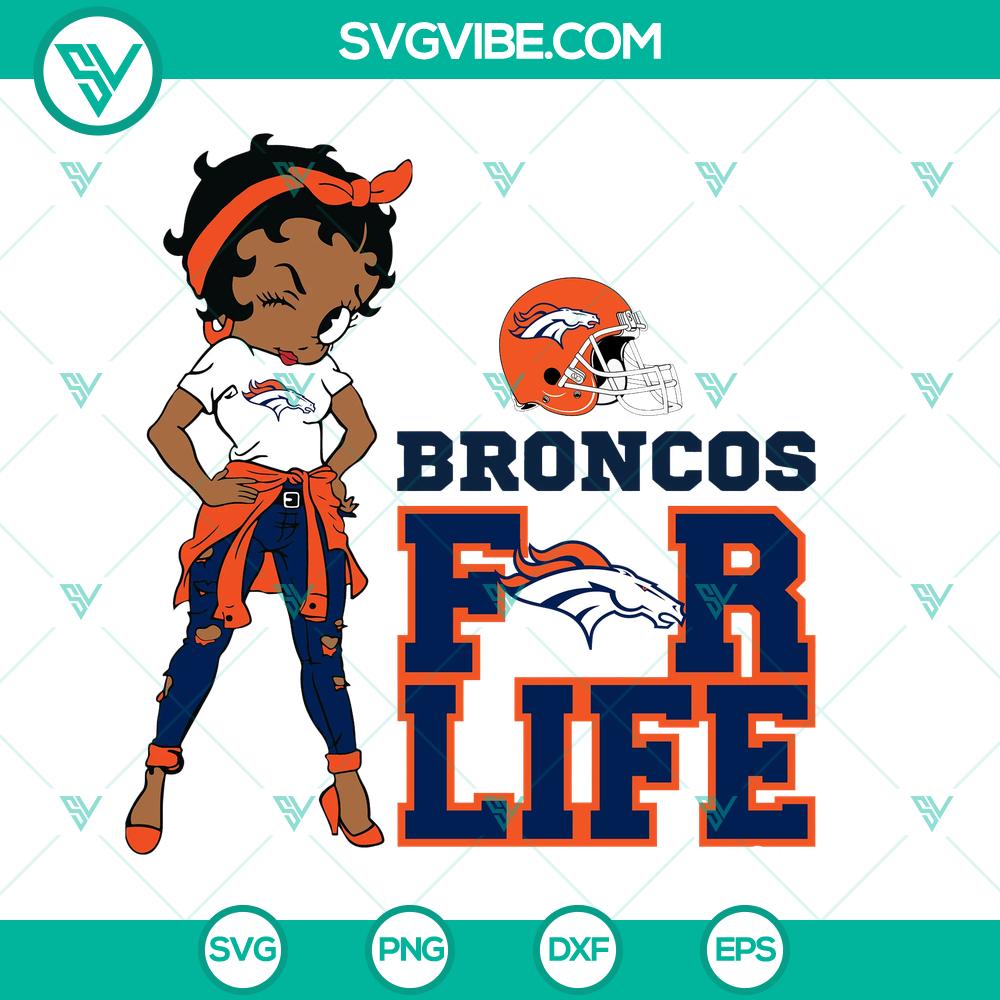 mockup-790543446.jpg Betty Boop Denver Broncos SVG - NFL Football Logo Design for Instant Download, perfect for sports fans and craft projects.