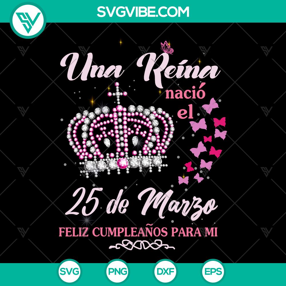 mockup-792427007.jpg Una Reina Nació en Enero SVG design with Instant Download, ideal for Spanish Queen themed projects.
