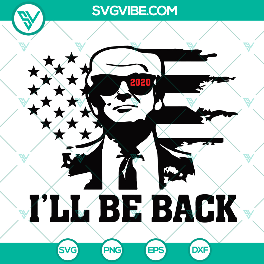 mockup-812659386.jpg Trump Terminator 2020 digital download with election clipart and cut files in SVG and PNG formats.