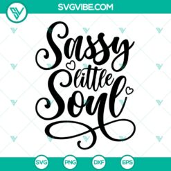 Toddler onesie cut file with 96 sassy soul SVG designs for crafts and print-on-demand projects.