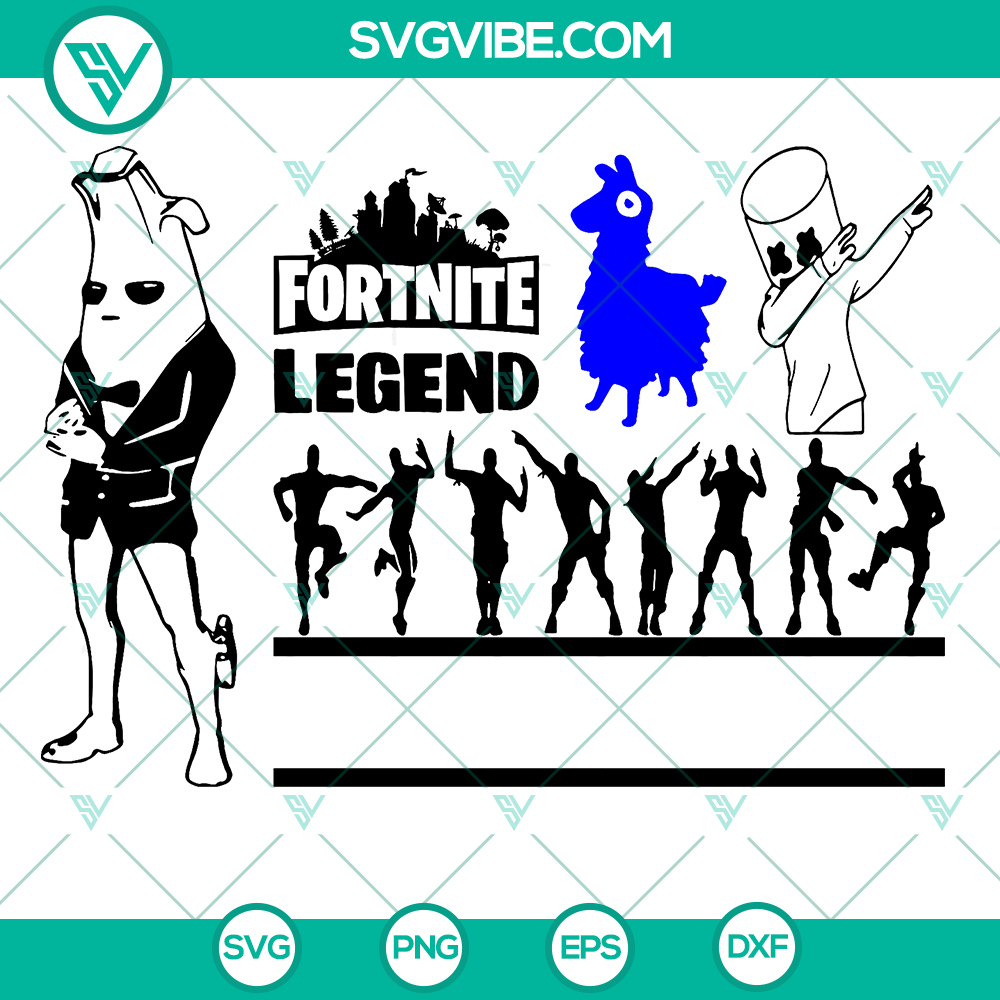 mockup-823638815.jpg Fortnite Legend logo shirt SVG bundle with Cricut & Silhouette files for instant download. Great for gaming enthusiasts.