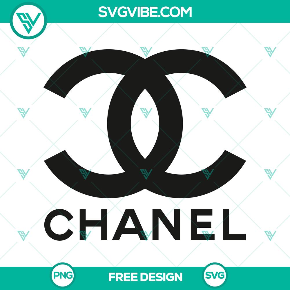 Chanel Logo SVG Cut File – Free Iconic Brand Design Chanel logo SVG cut file showcasing iconic brand design, perfect for crafting projects. Free download available.